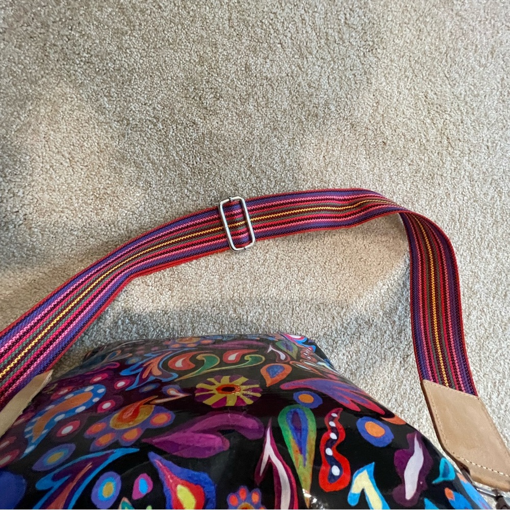 Consuela Sophie Multicolored Hobo Crossbody Bag - Picture 12 of 16